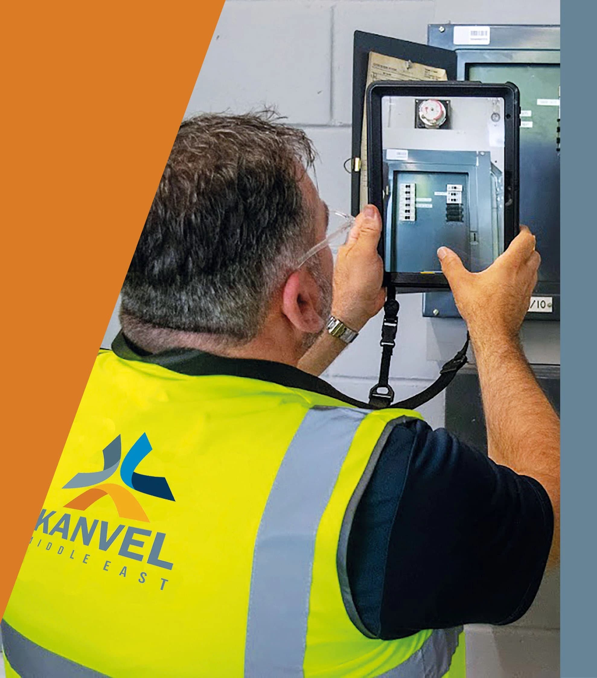 Asset Condition Survey - Engineer inspecting building systems